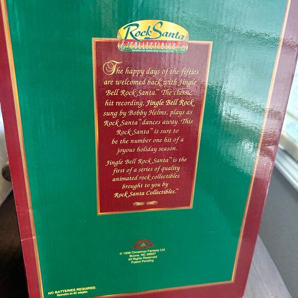 Jingle Bell Rock Santa Animated Dancing Singing Santa Claus tested - Picture 3 of 6